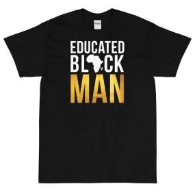 Educated Black Man Short Sleeve Unisex T-Shirt