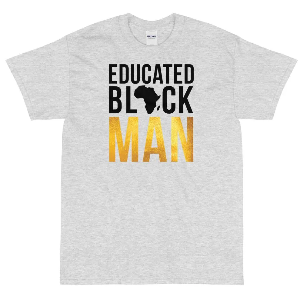 Educated Black Man Short Sleeve Unisex T-Shirt