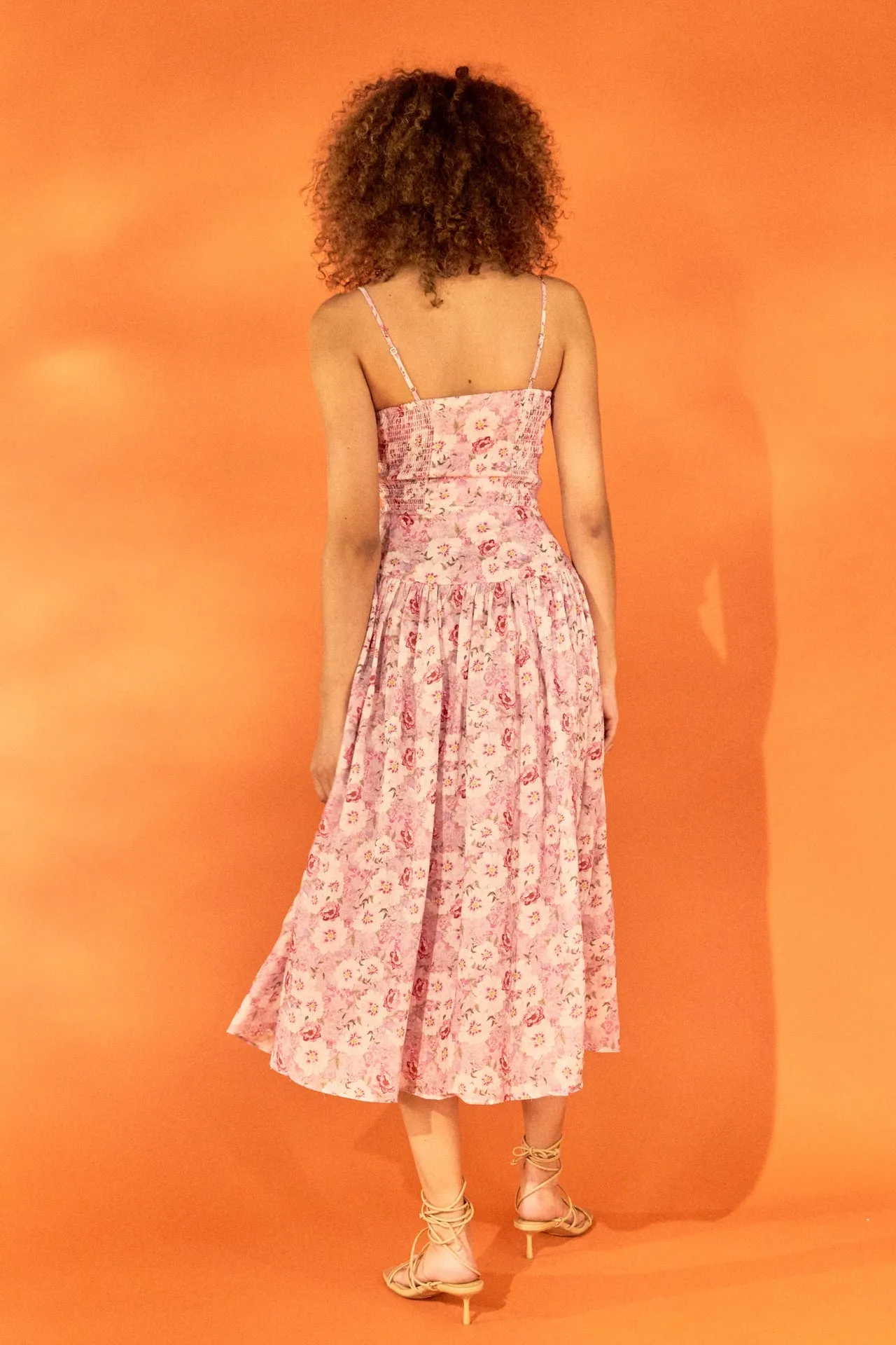 Endless Rose - Floral Drop Waist Maxi Dress