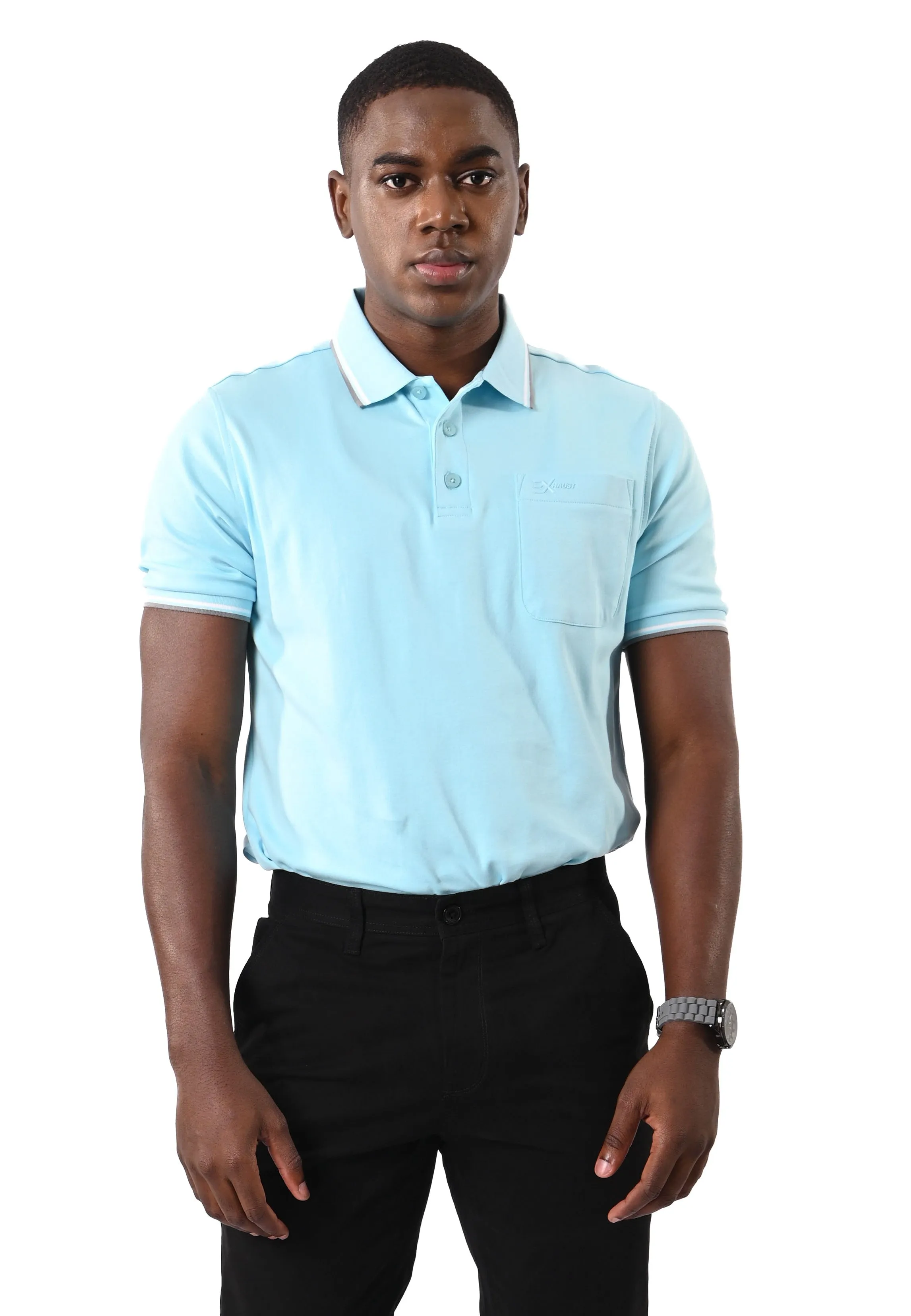 EXHAUST MENS POLO T-SHIRT [REGULAR FIT] 1483