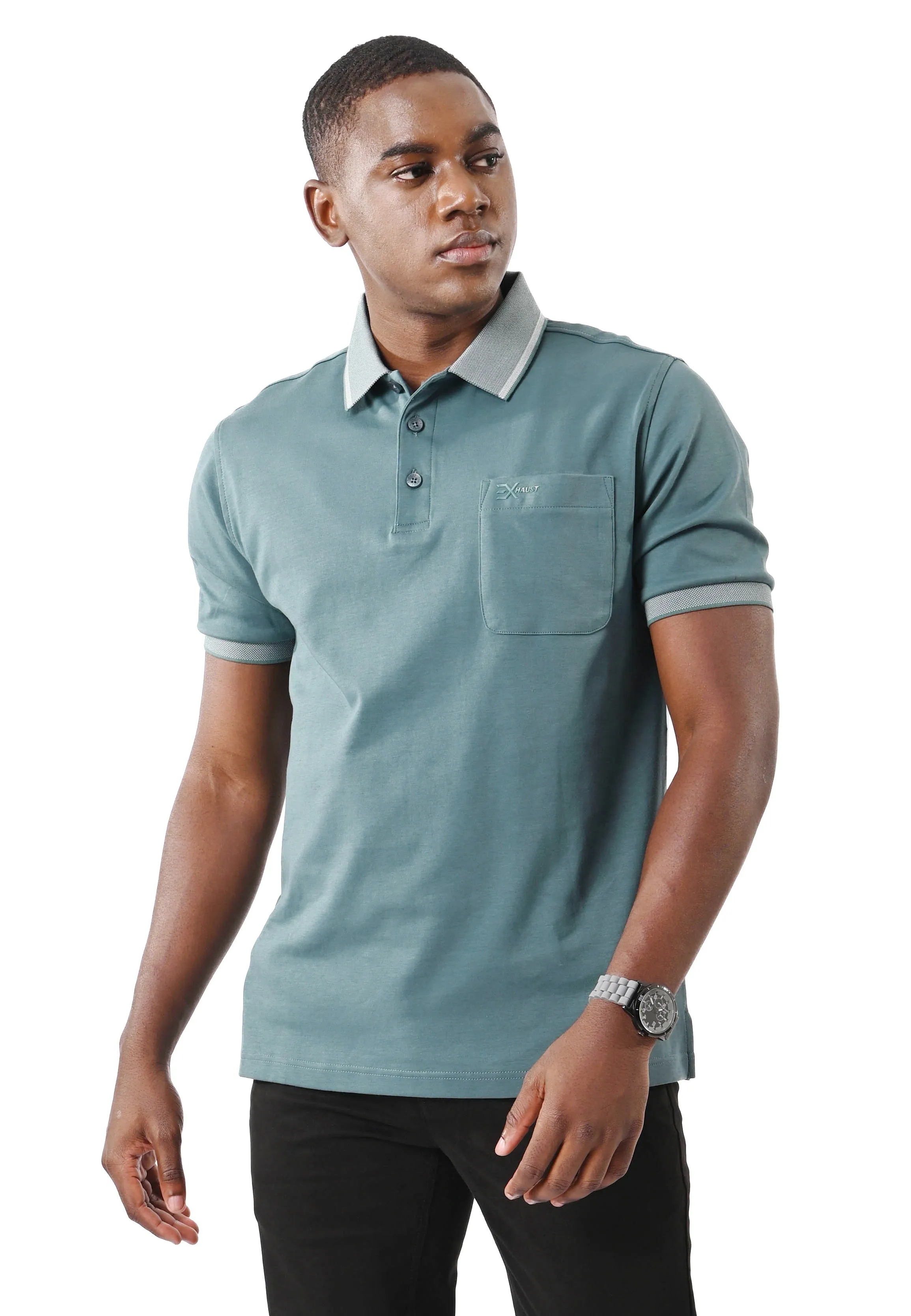 EXHAUST MENS POLO T-SHIRT [REGULAR FIT] 1483