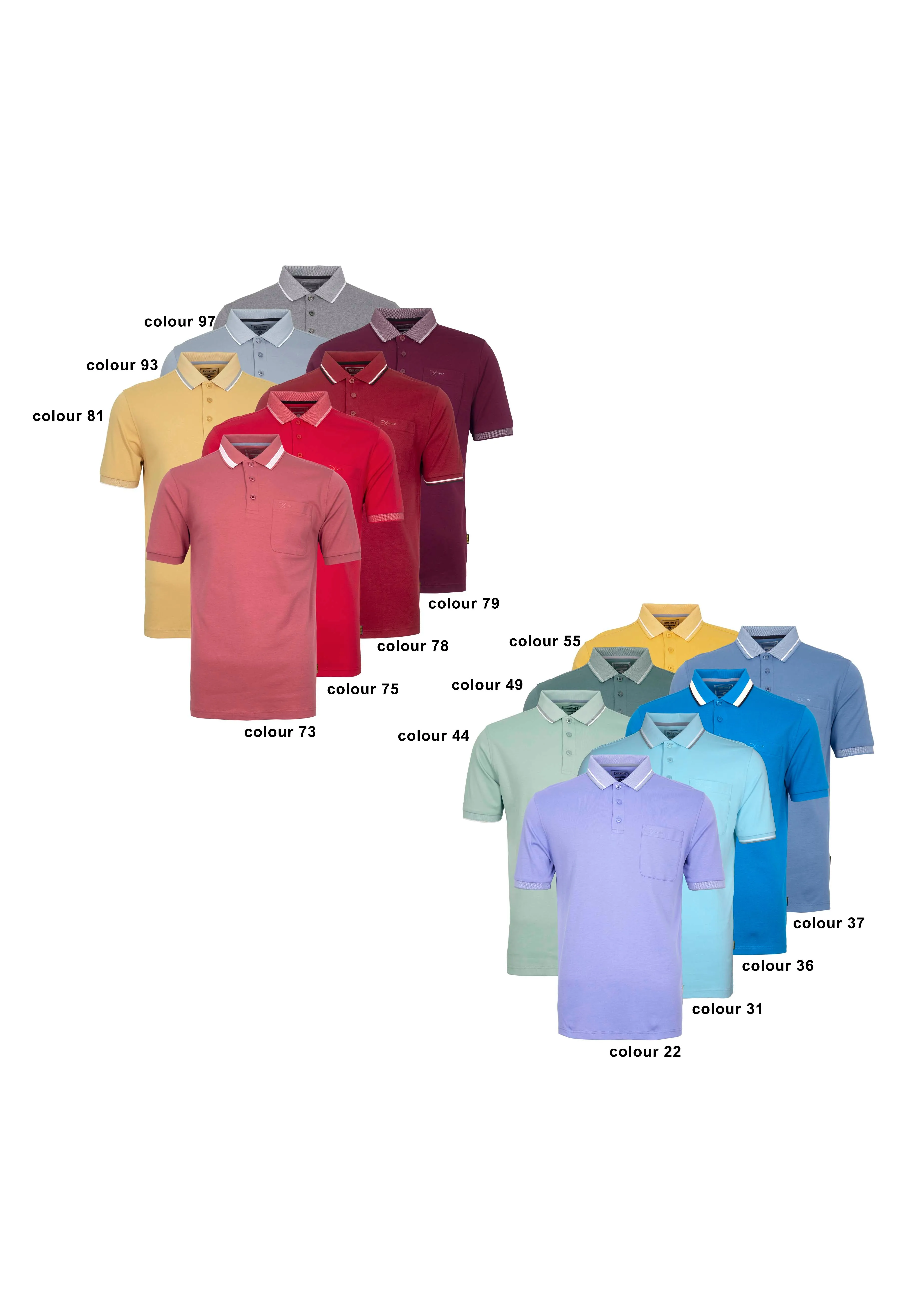 EXHAUST MENS POLO T-SHIRT [REGULAR FIT] 1483