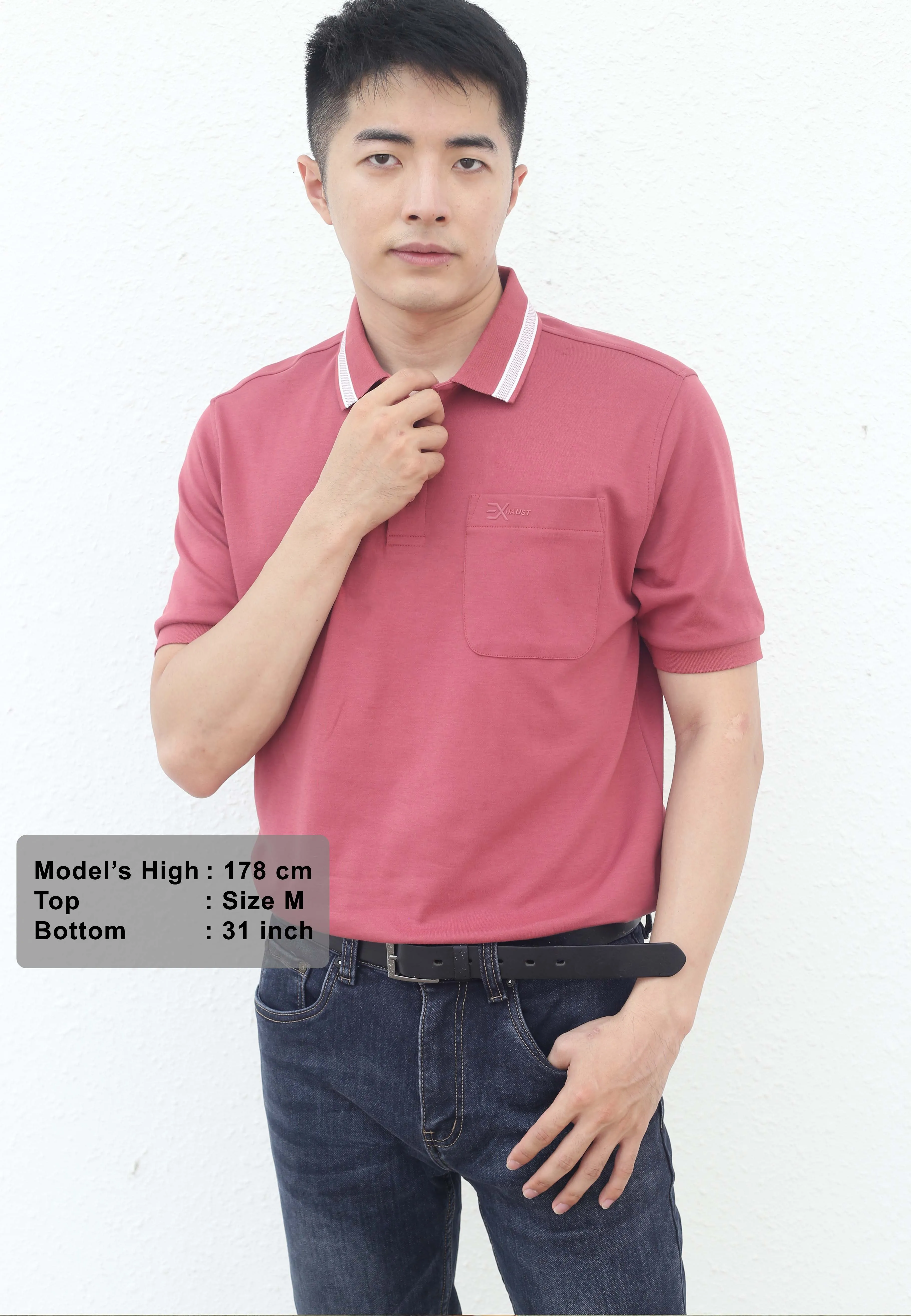 EXHAUST MENS POLO T-SHIRT [REGULAR FIT] 1483