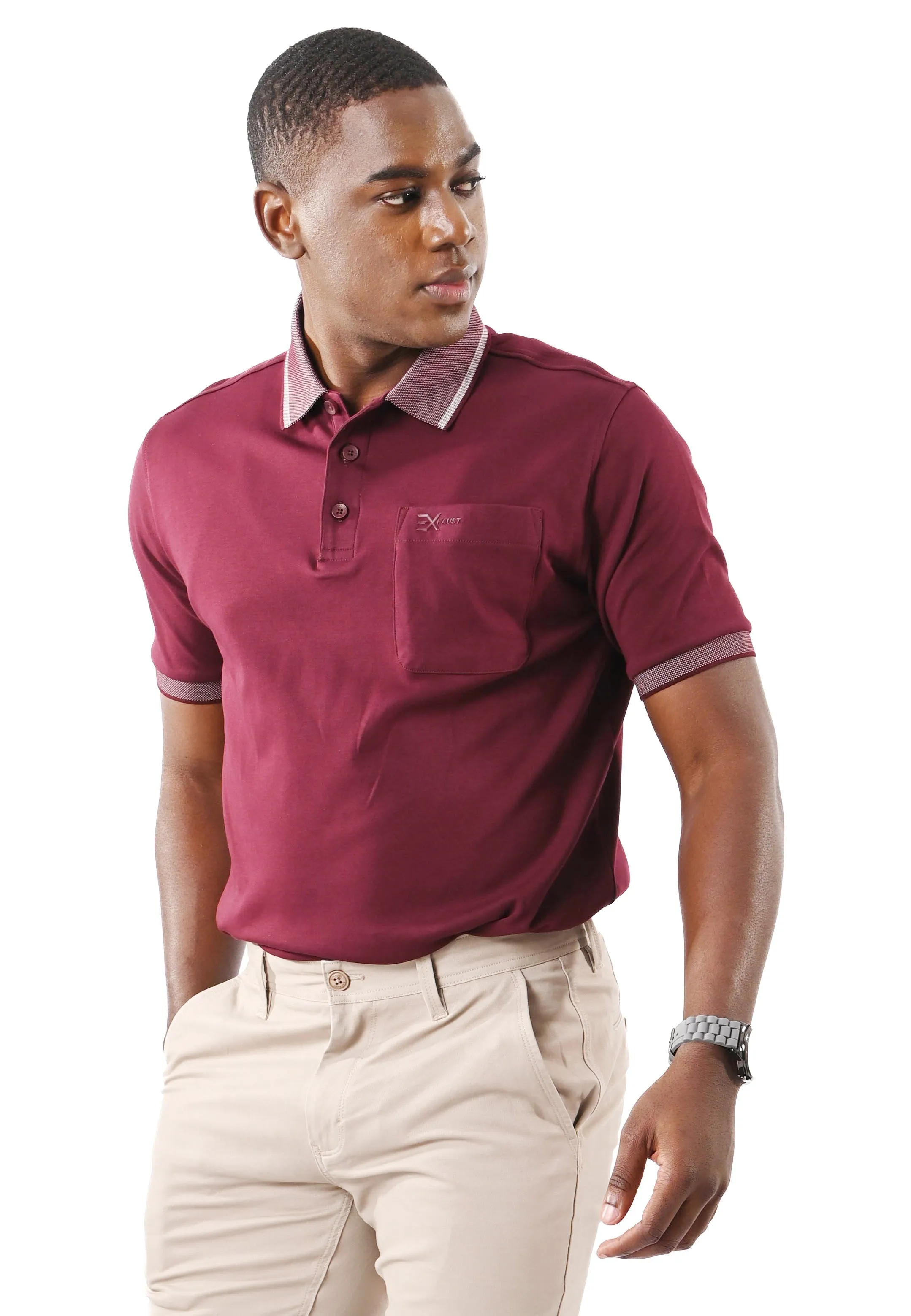 EXHAUST MENS POLO T-SHIRT [REGULAR FIT] 1483