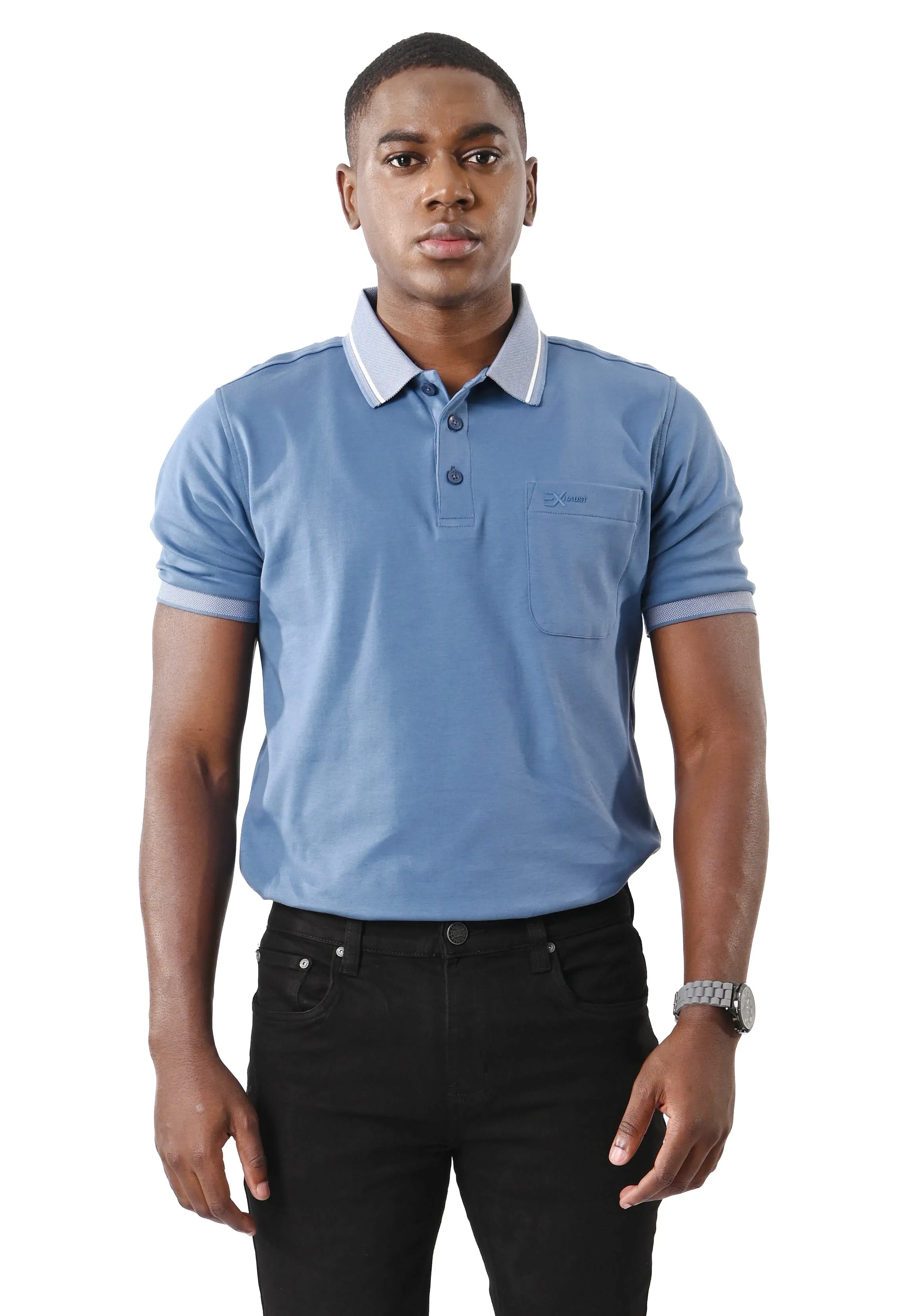 EXHAUST MENS POLO T-SHIRT [REGULAR FIT] 1483