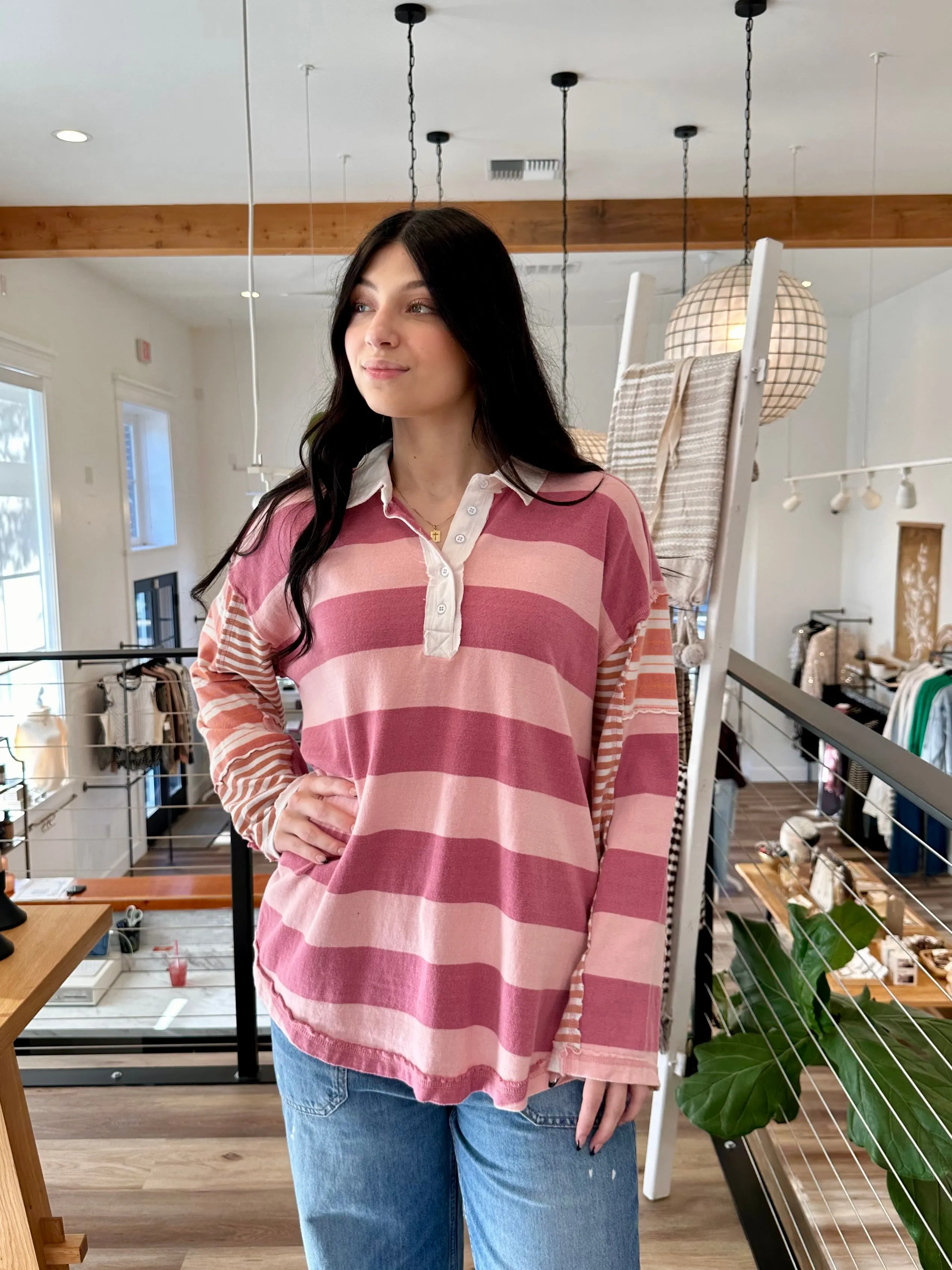 FP Aster Stripe Pullover