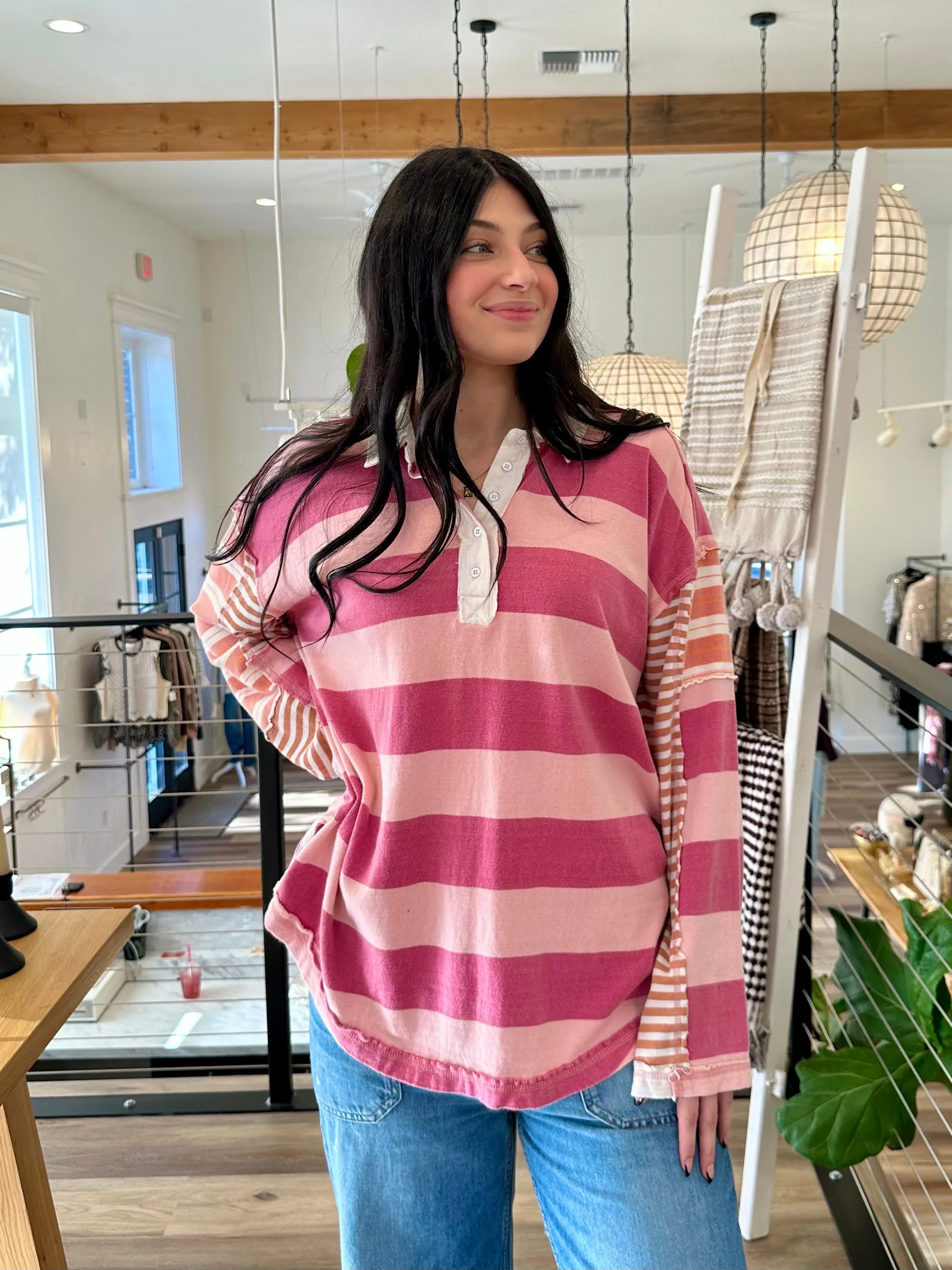 FP Aster Stripe Pullover