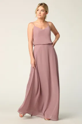 Grace Blouson Maxi Bridesmaid Dress