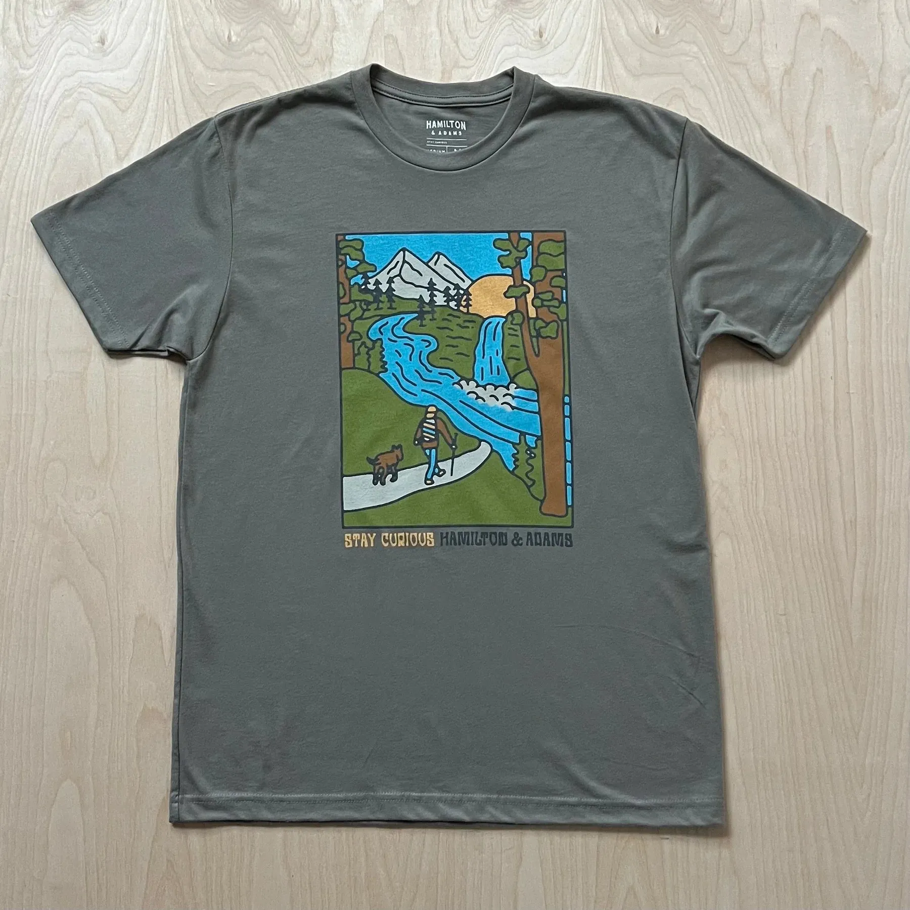 Hamilton and Adams | H&A Hiker Tee | Men's