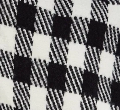 House of Holland Jumper  Black & White Check