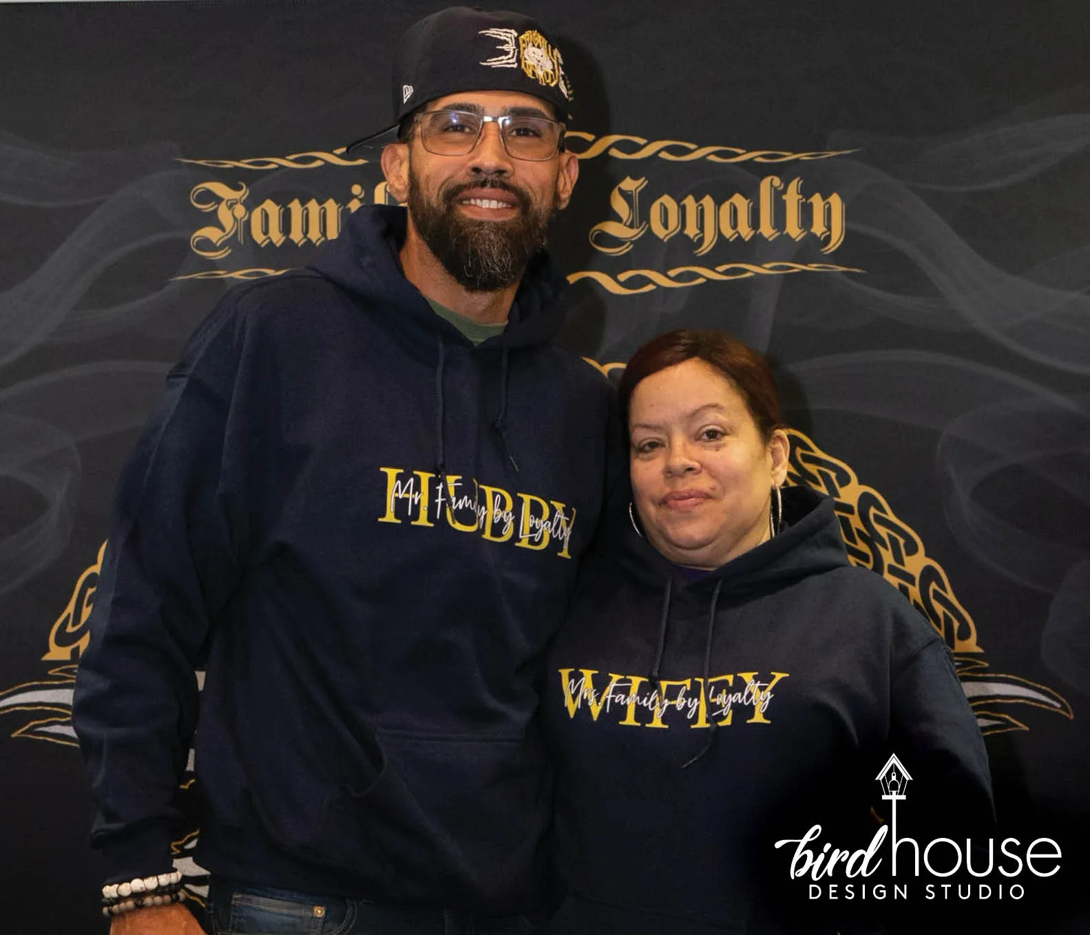 Hubby & Wifey, Custom Text Shirt