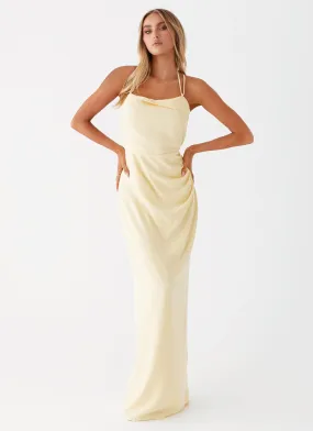 Indi Maxi Dress - Yellow