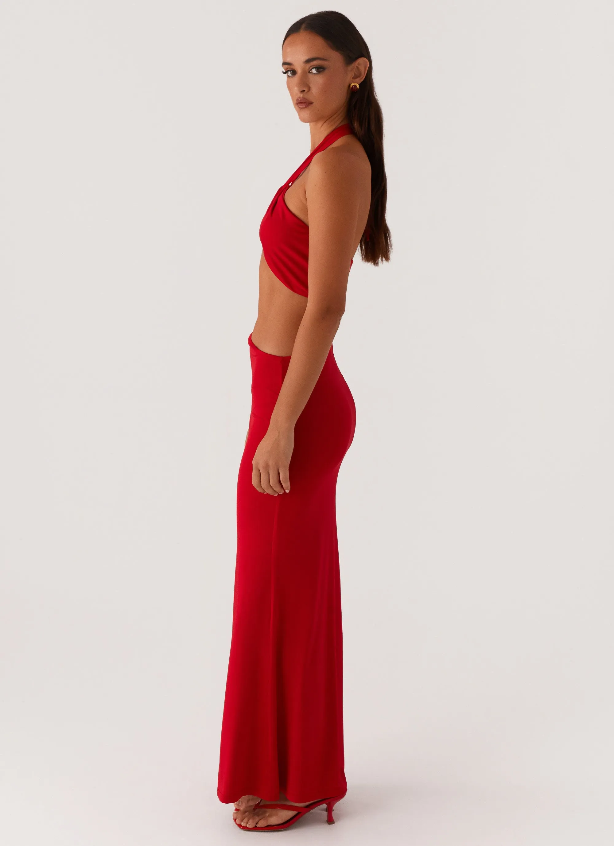 It's Obvious Maxi Dress - Red