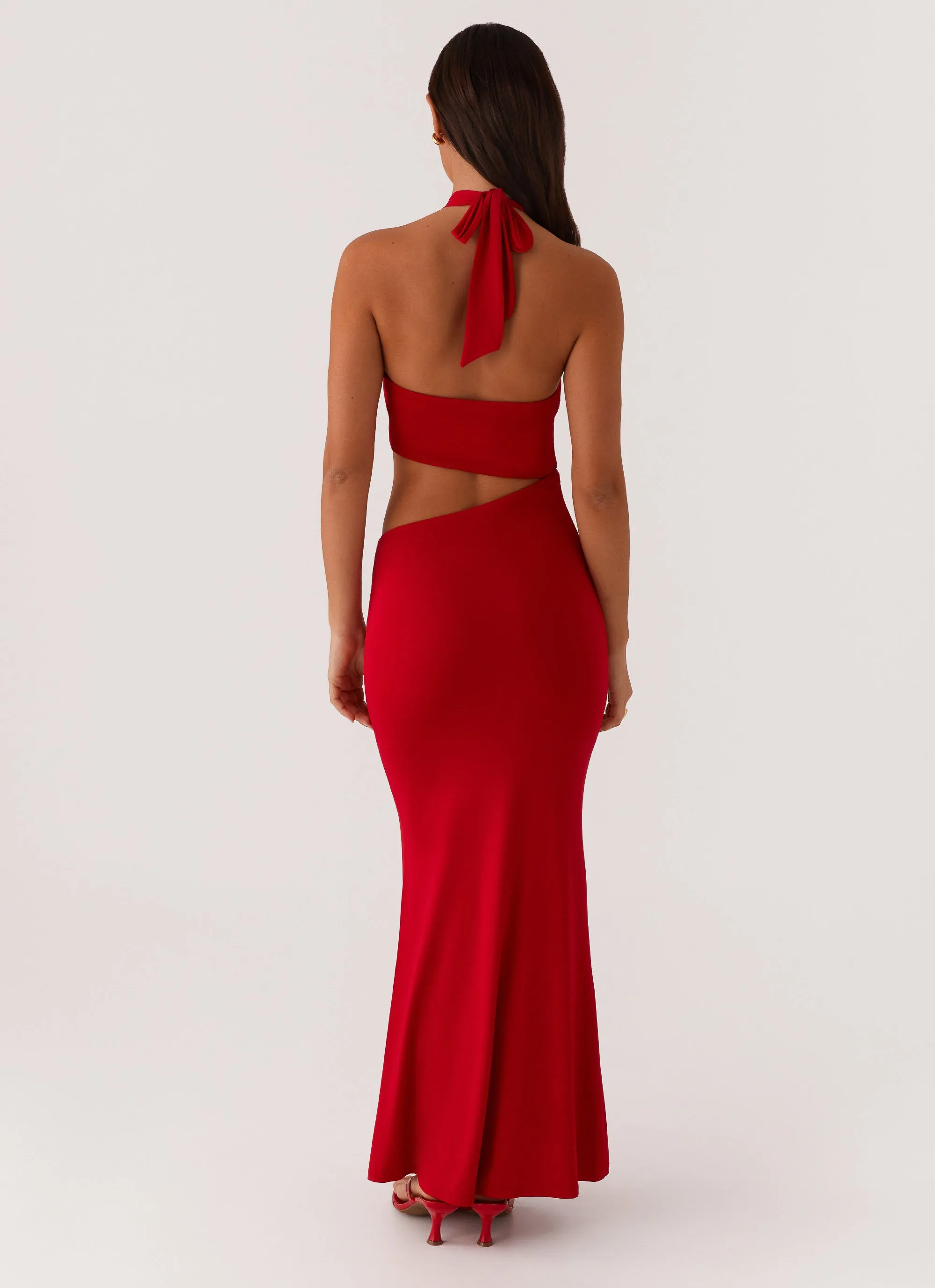 It's Obvious Maxi Dress - Red