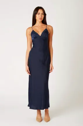 Jasmine Dress Navy Blue