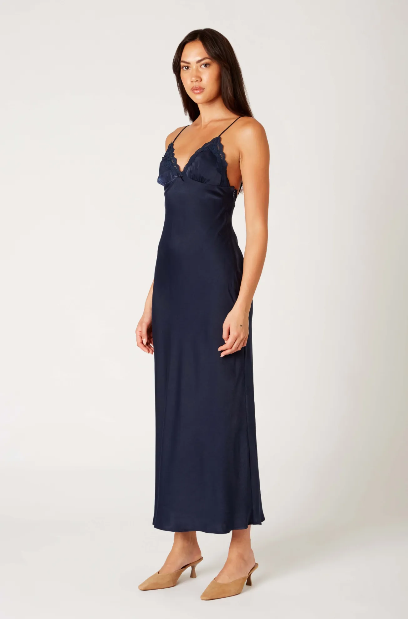 Jasmine Dress Navy Blue