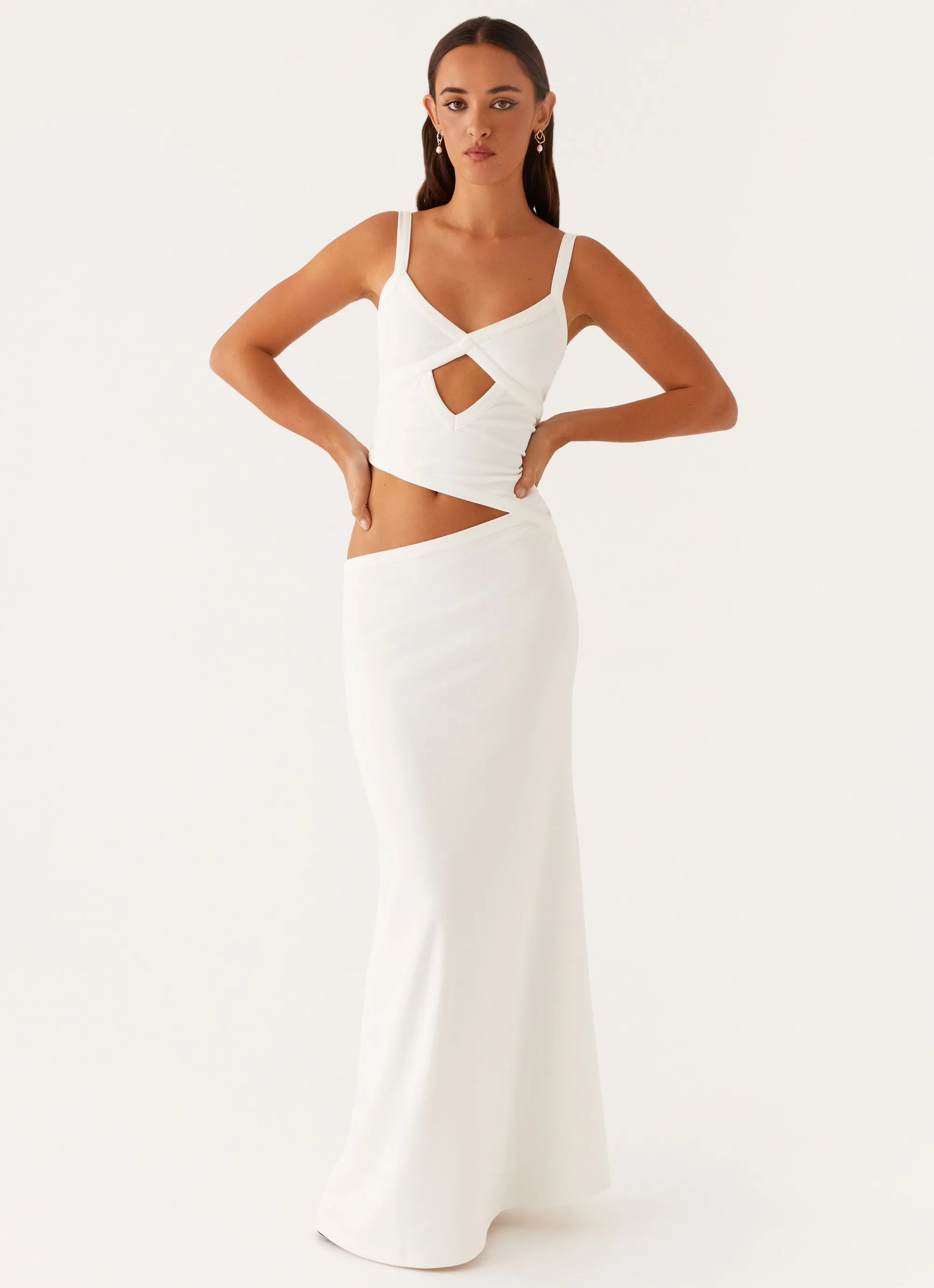 Jocelyn Maxi Dress - White