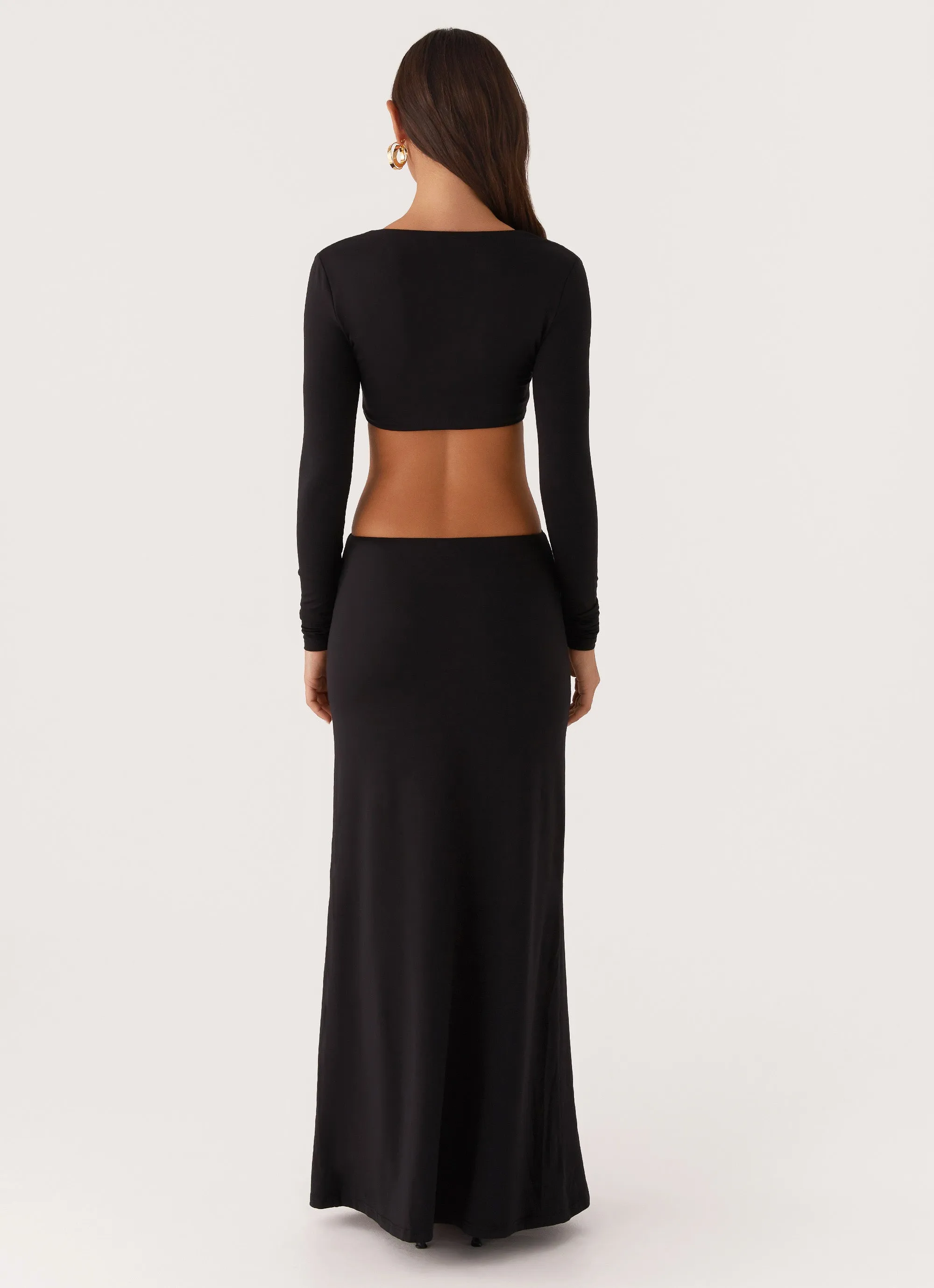 Jourdan Maxi Dress - Black