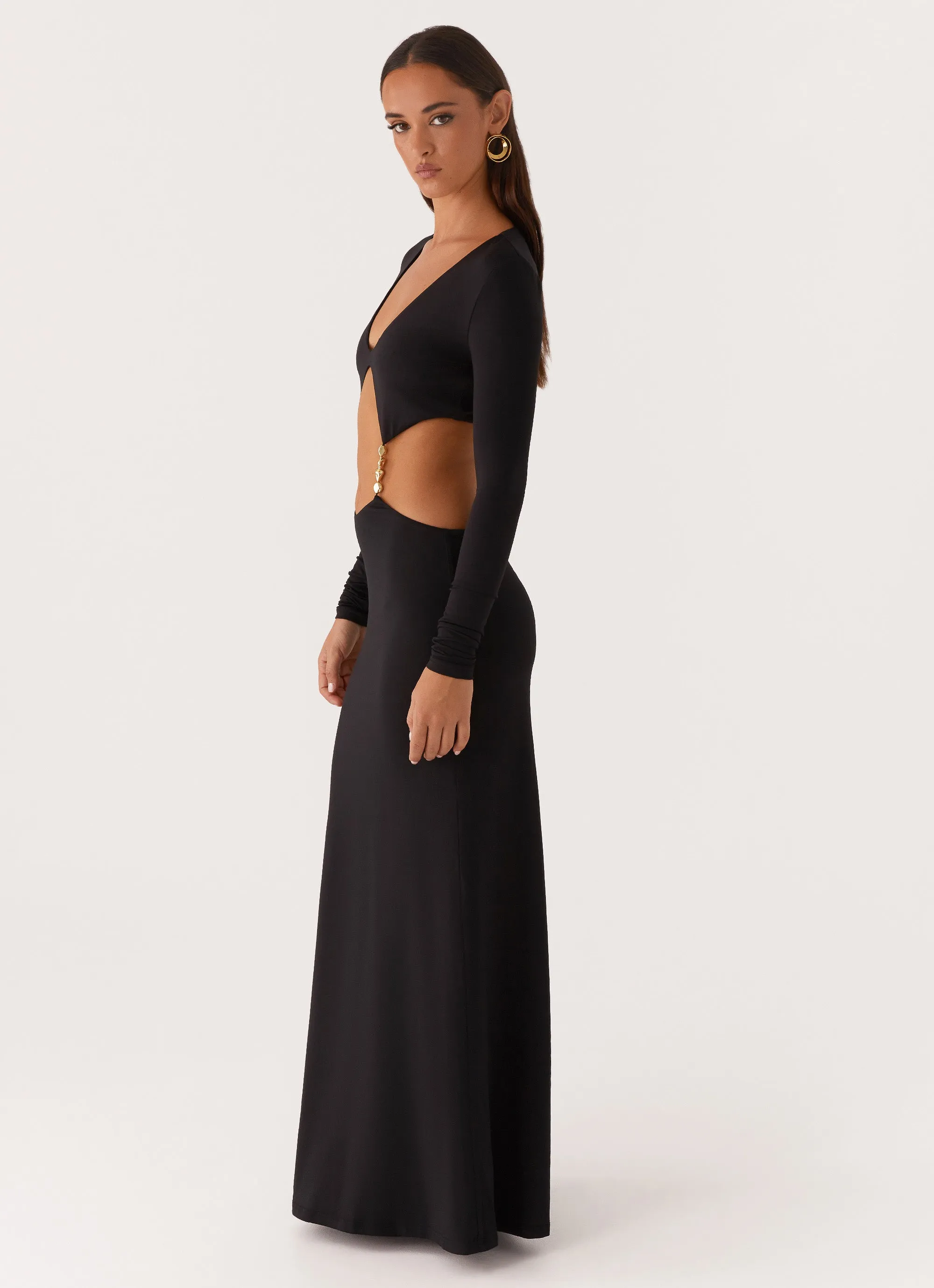 Jourdan Maxi Dress - Black