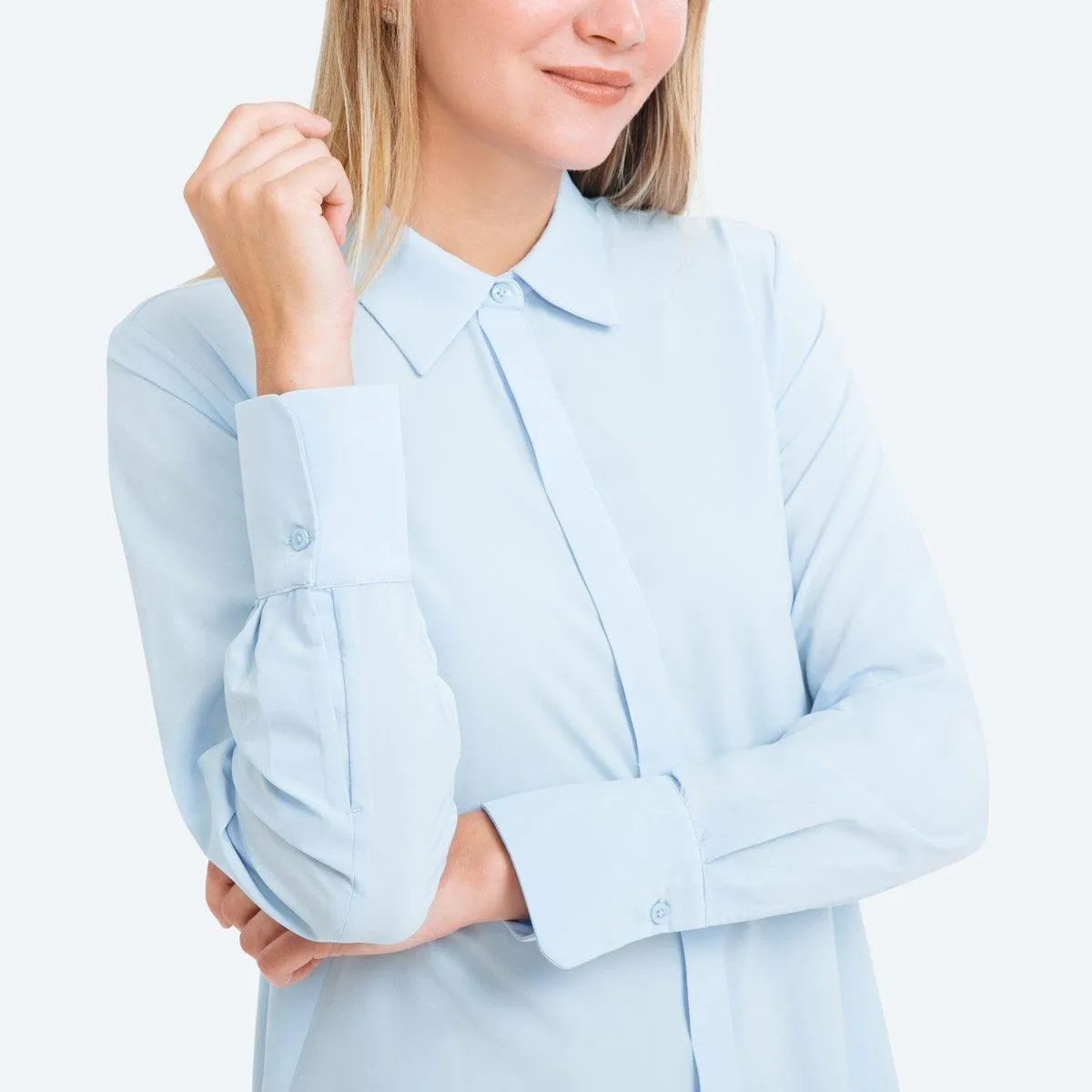 Juno Blouse - Chambray