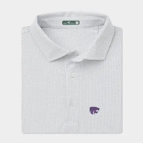 Kansas State Textured Jacquard brrrº Polo