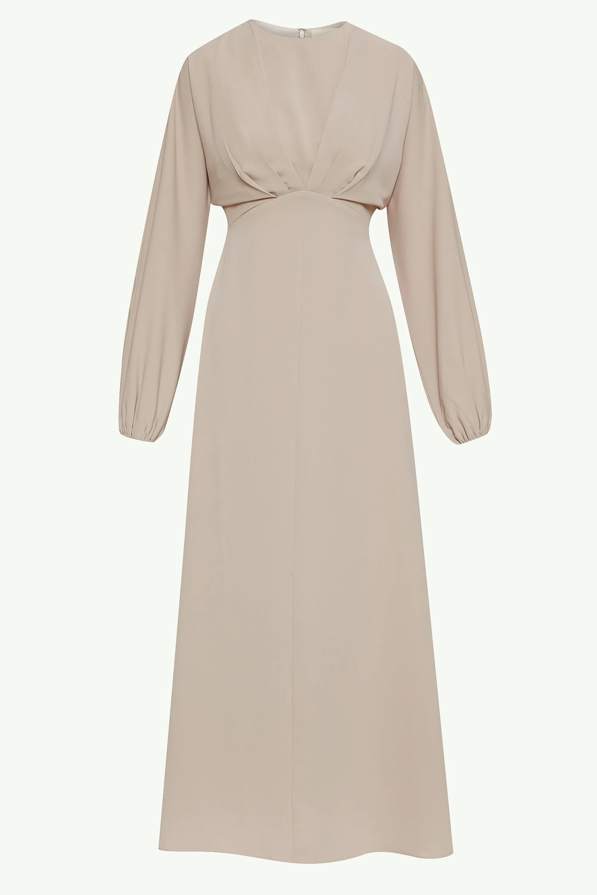 Karina Dolman Sleeve Maxi Dress - Stone