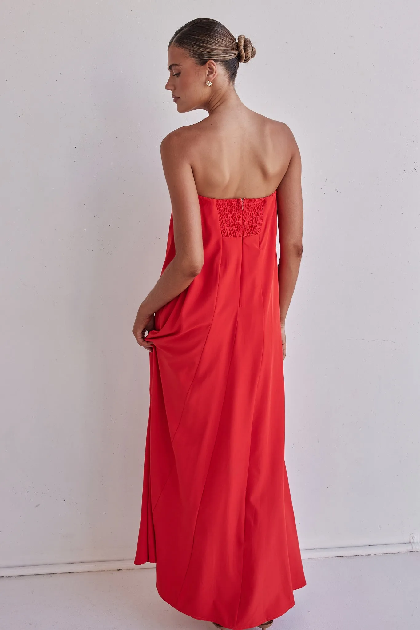 Kesia Maxi Dress (Red)