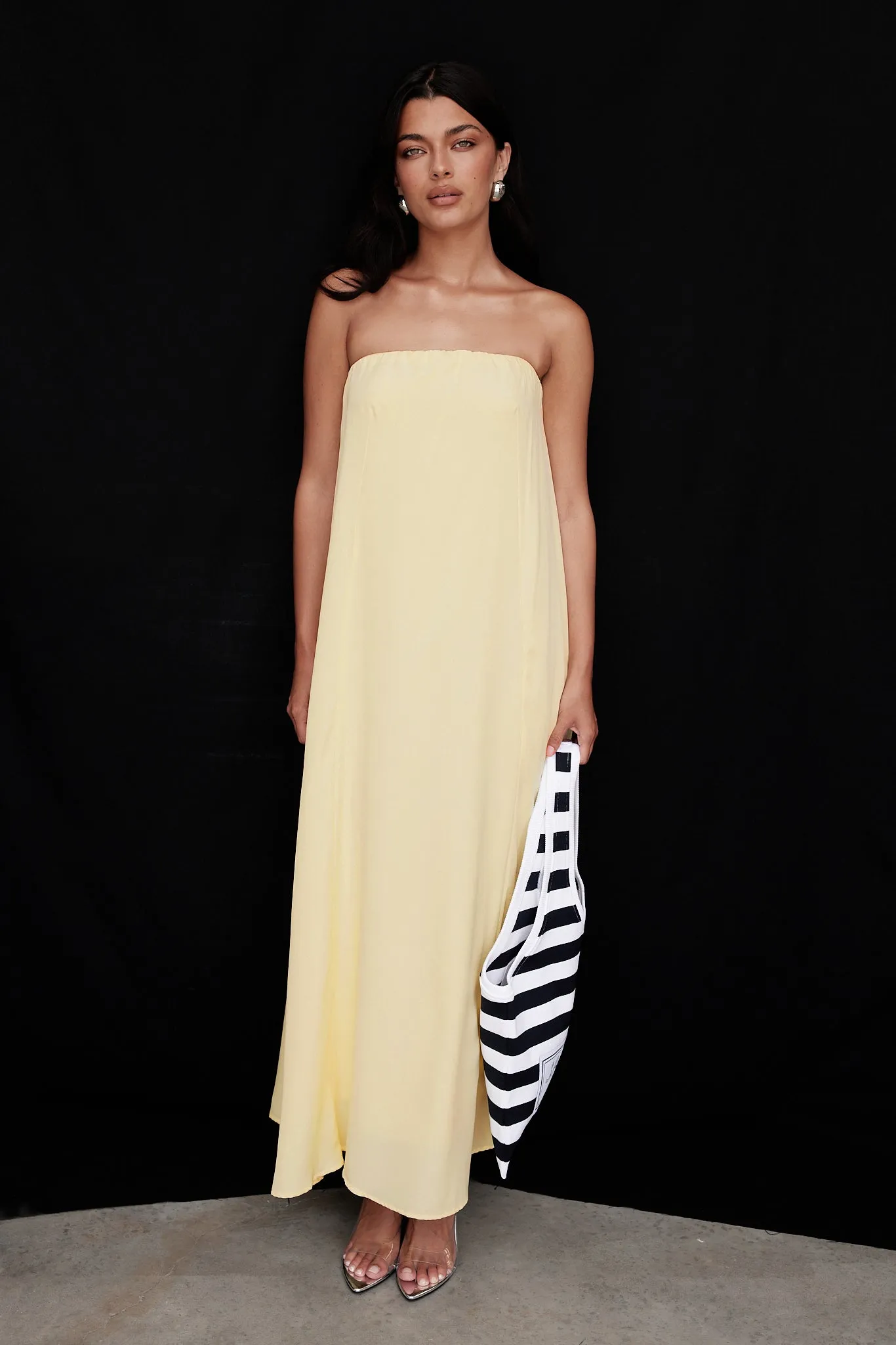 Kesia Maxi Dress (Yellow)