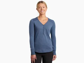 KÜHL Womens Lola Henley Long Sleeve Shirt