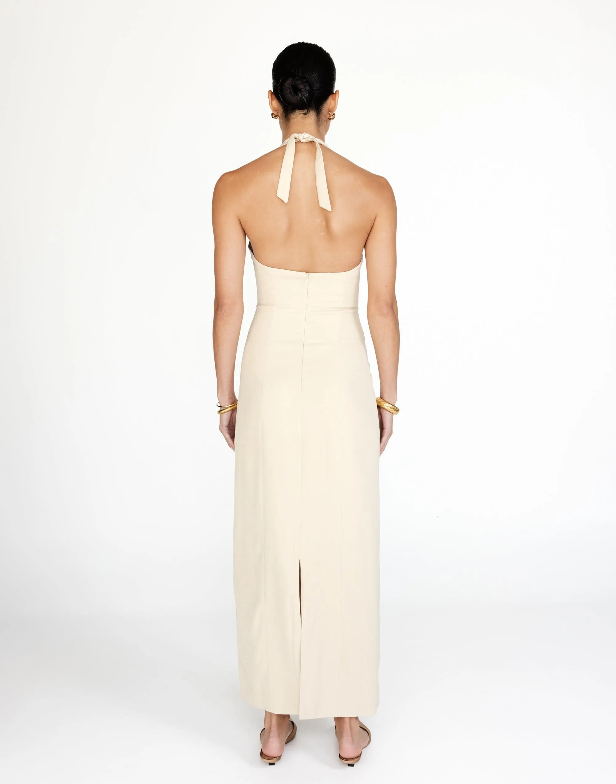 Kit Maxi Dress (Sandstone)