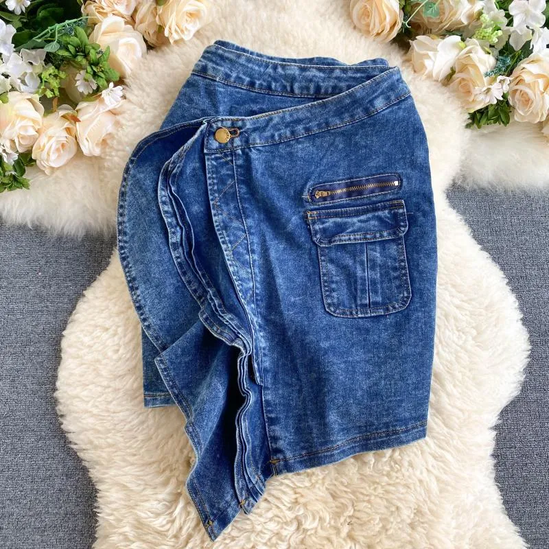 KittenAlarm - Trends high quality Spring Autumn Two Piece Set  Women Sexy Jeans 2 Two Piece Set Long Sleeve Crop Tops And Bodycon Short Denim Skirt Suits for Woman