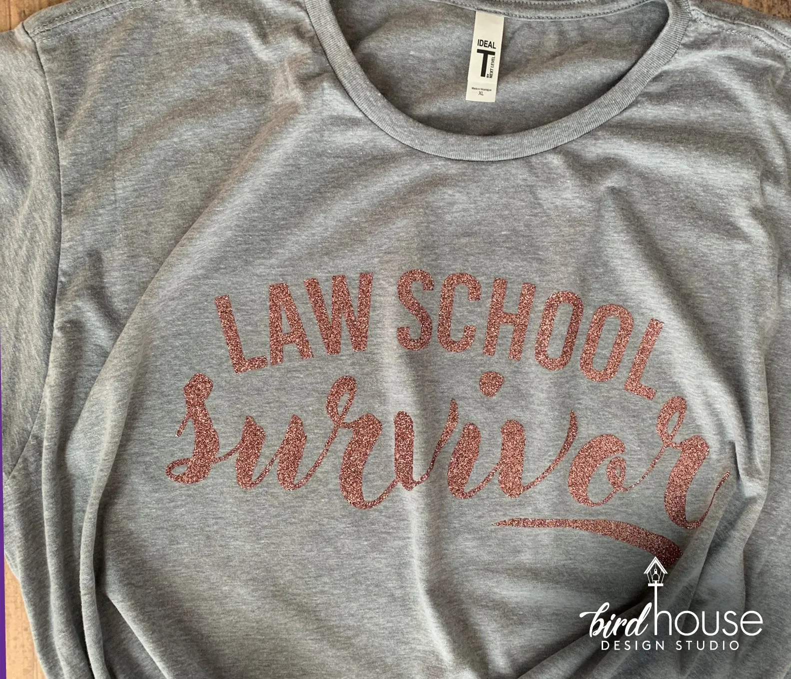 Law School Survivor Shirt, Funny Graduate Tee, Any Color