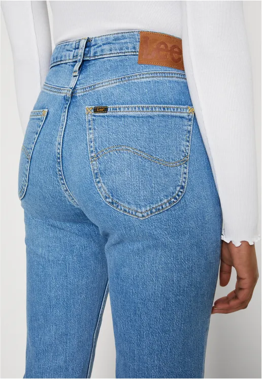 Lee pantalone Jeans da donna Carol Regolar Straight L30UOWB59 rocky blue