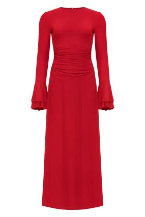 Leyla Maxi Dress - Red