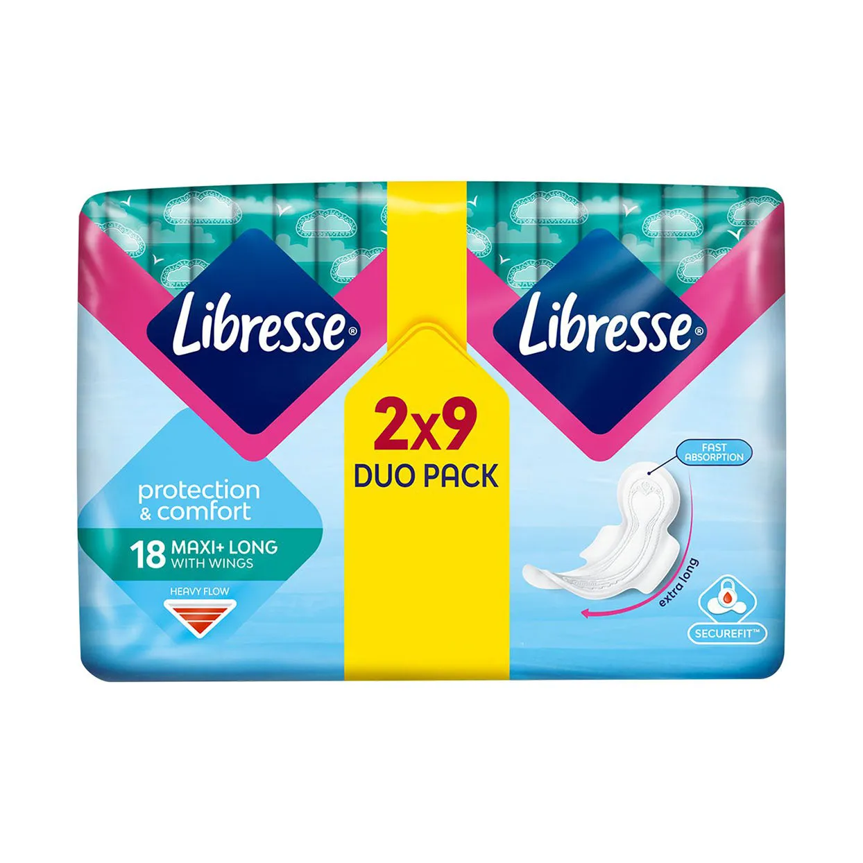 Libresse Maxi Pads Super Cotton Feel 18 Pads