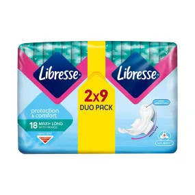 Libresse Maxi Pads Super Cotton Feel 18 Pads