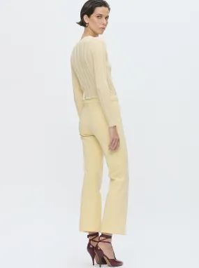 LOLA Crop pant Yellow