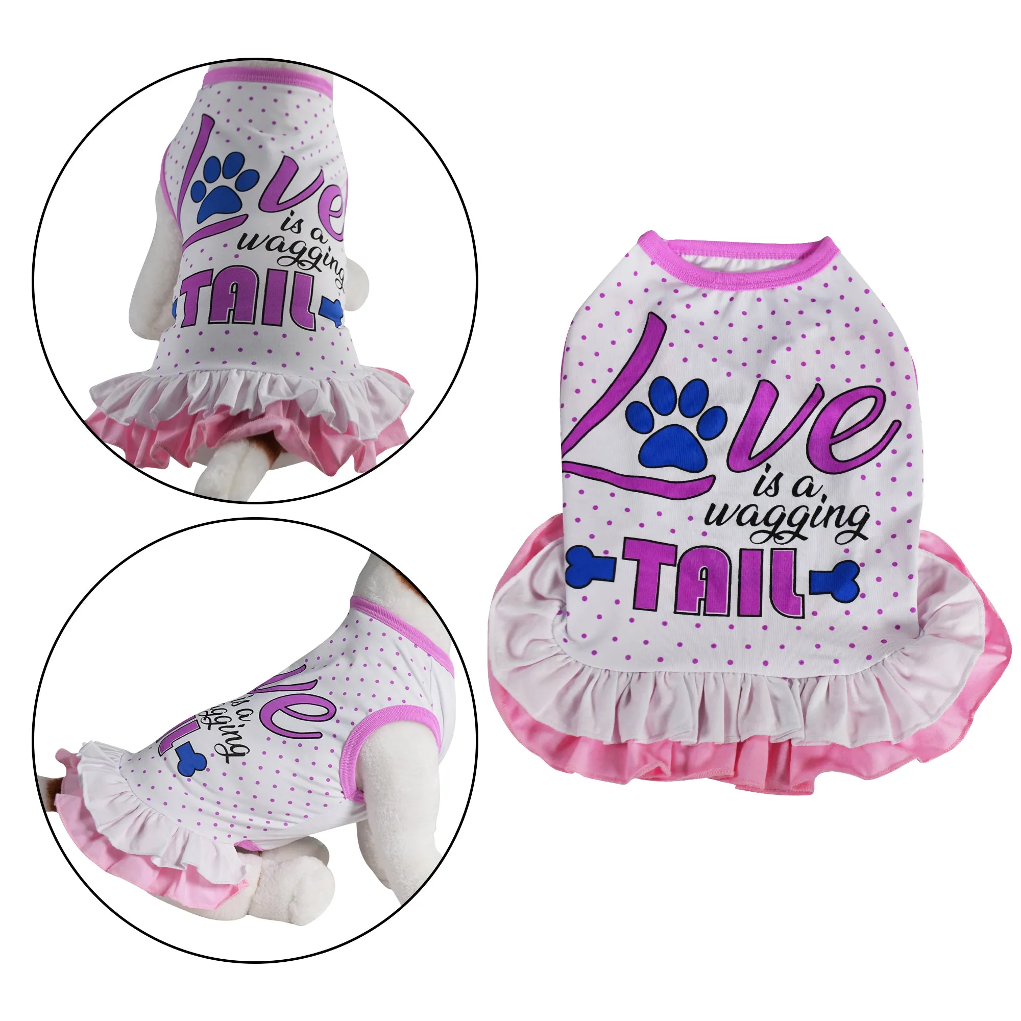 Love Is A Wagging Tail Dog Dress