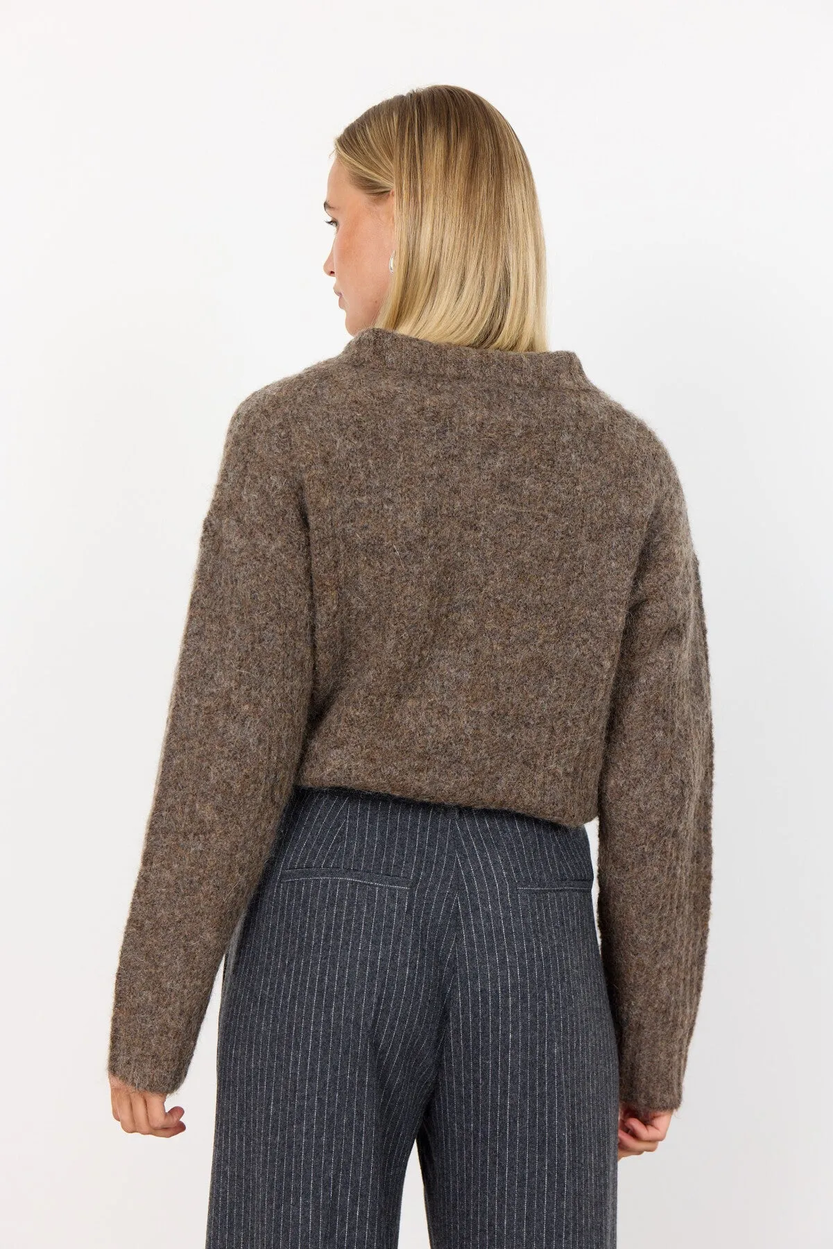 LR-INORA 2 Pullover Dark Sand