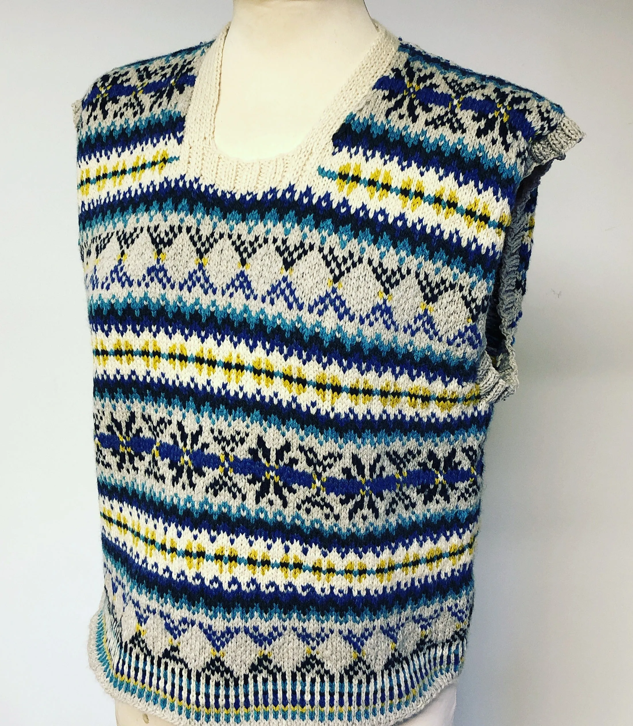 Lyra Fair Isle Slipover : Pattern