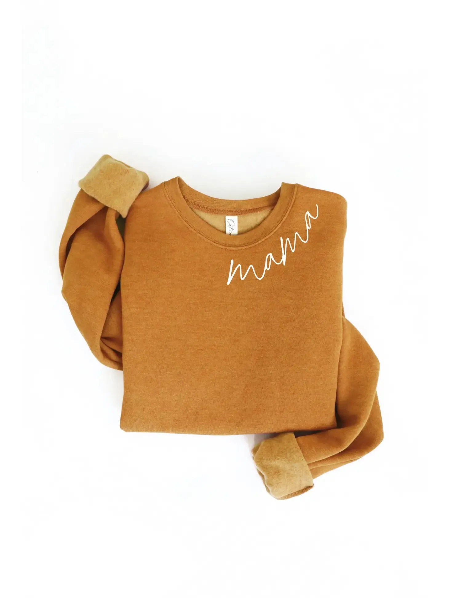 MAMA Graphic Sweatshirt - Heather Mustard