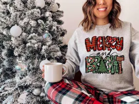 Merry & Bright Crew Neck