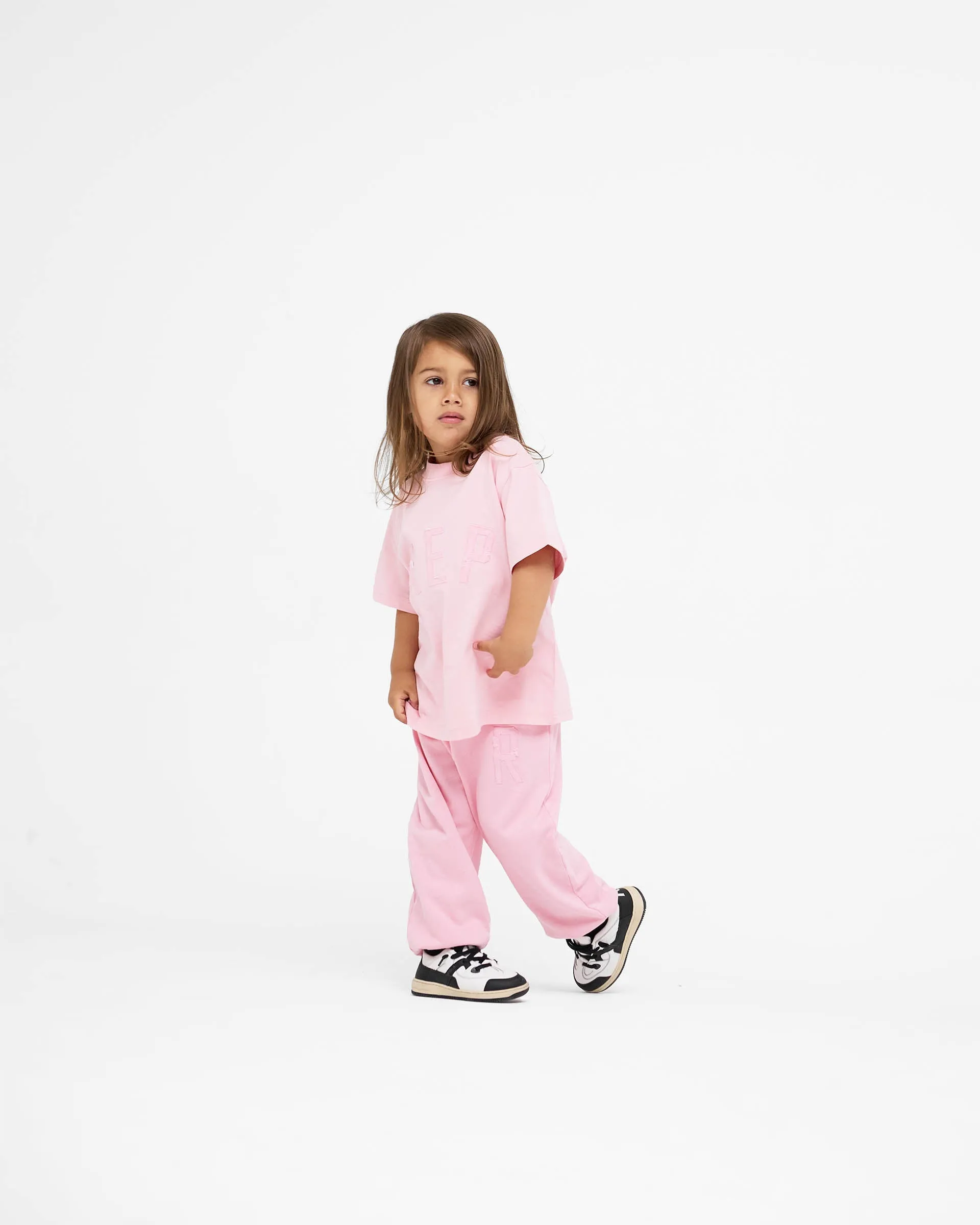 Mini Rep Applique T-Shirt - Candy Pink