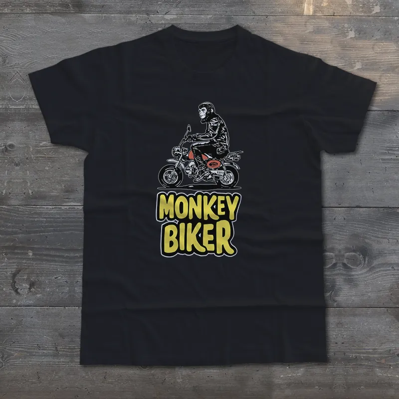 MONKEY BIKER T-SHIRT