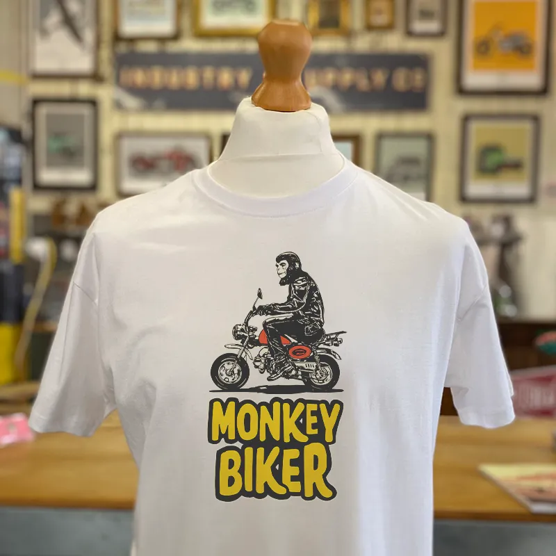 MONKEY BIKER T-SHIRT