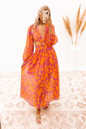 Morrison Maxi Dress Pink Floral