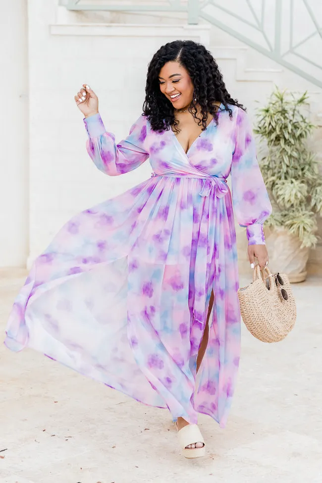 My Dearest Darling Watercolor Maxi Dress FINAL SALE