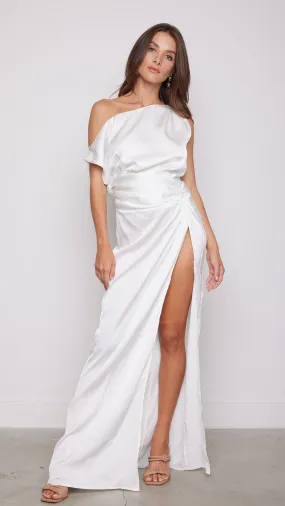 Nadia Maxi Dress in White