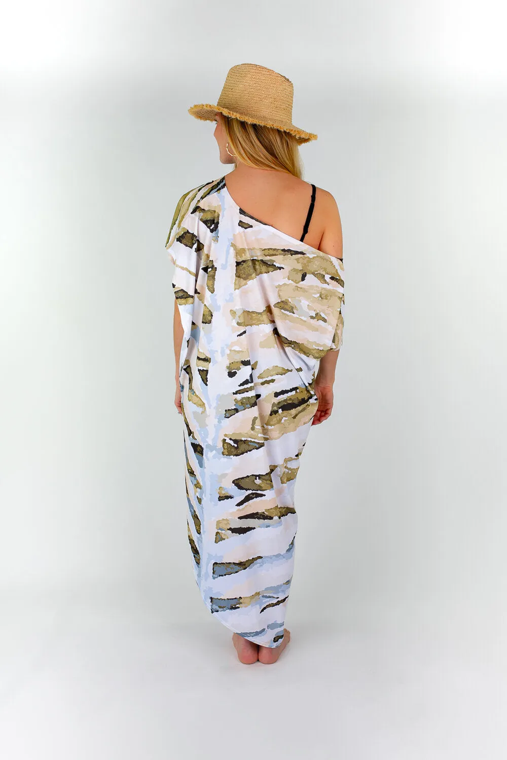 Natural Neutrals Maxi Coastal Caftan