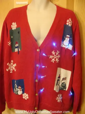 Need to Buy Christmas Sweaters? Light Up Sweater Ladies, Mens XXXL